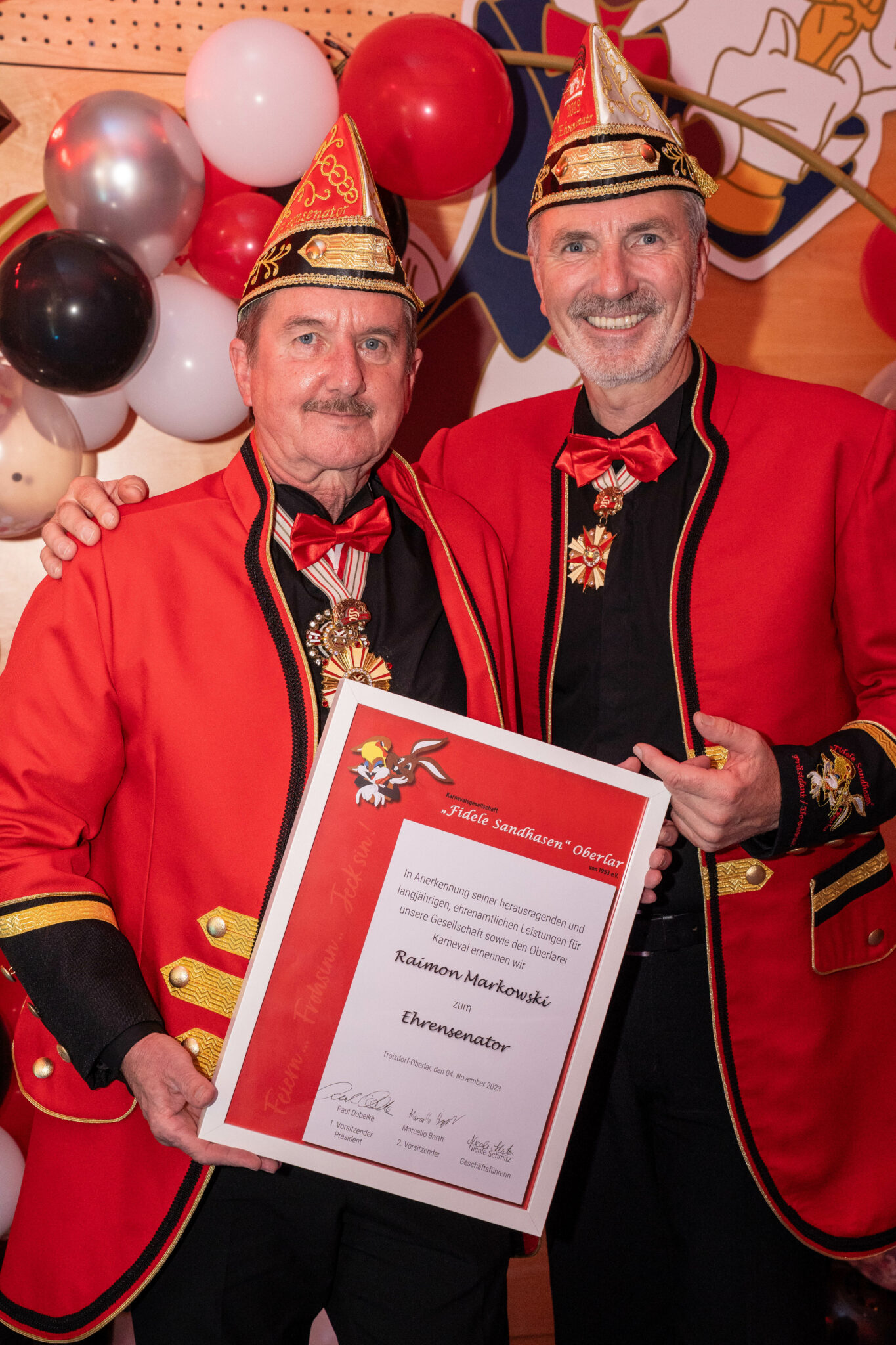 Fidele GeburtstagsGala zum 70jährigen KG 